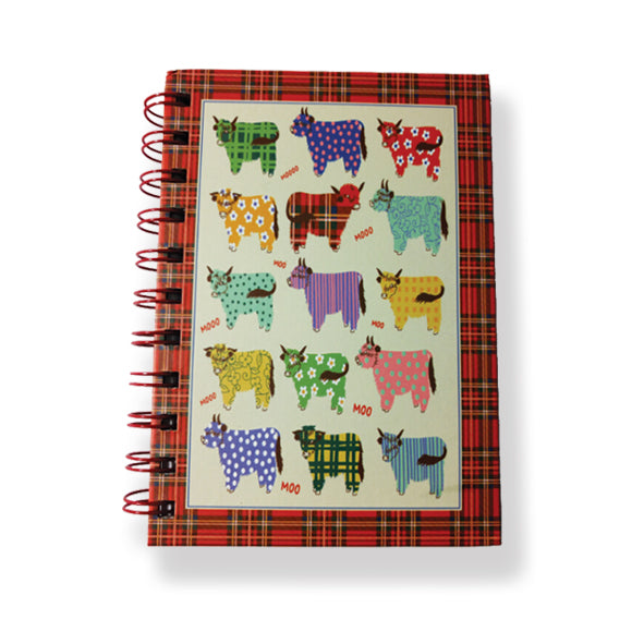Highland Cow A6 Notebook 100 Pages