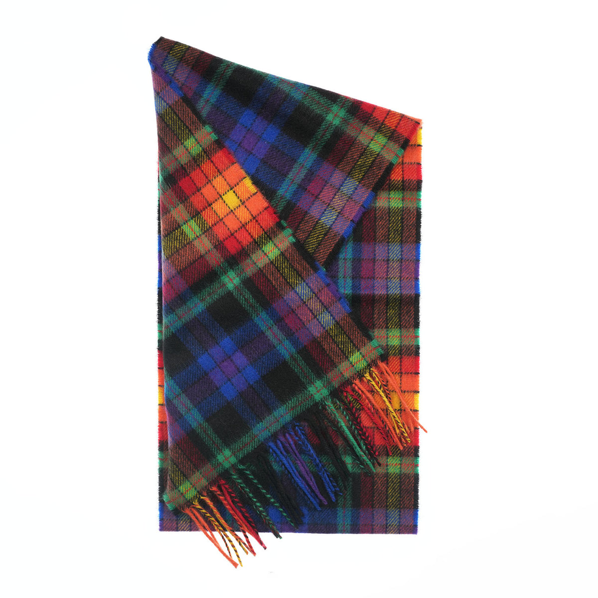 Tartan Weaving Mill 100% Pure Cashmere Scarf – Made in Scotland - LGBT