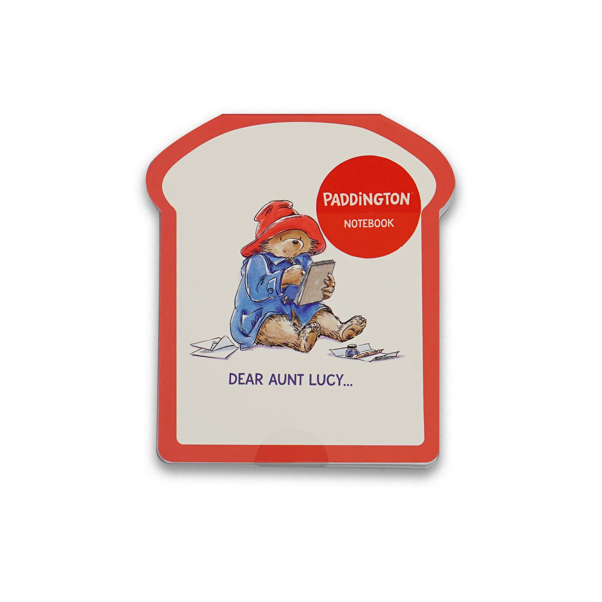 Paddington Bear “Dear Aunt Lucy” Shaped A6 Notebook