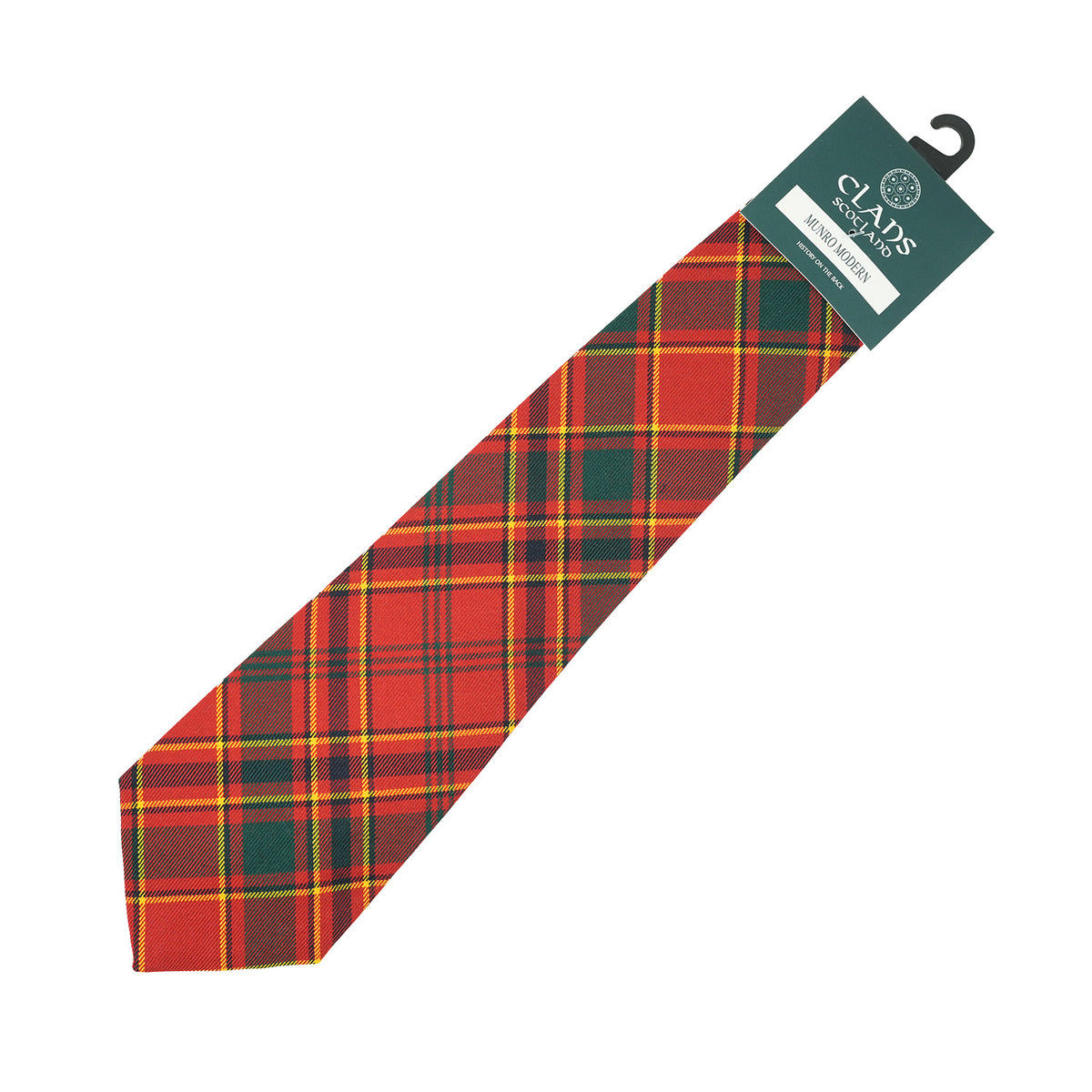 Traditional Scottish Clan Tartan Tie – Traditional Plaid Necktie - MUNRO