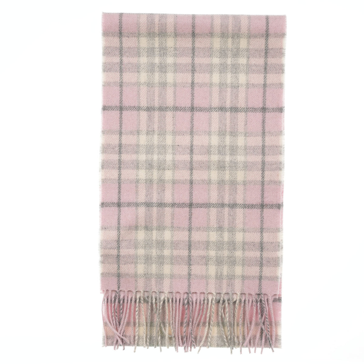 Tartan Weaving Mill 100% Pure Cashmere Scarf – Made in Scotland - THOMSON PINK