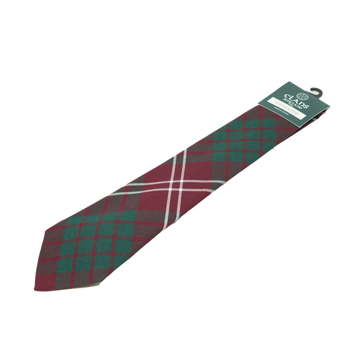 Traditional Scottish Clan Tartan Tie – Traditional Plaid Necktie - CRAWFORD