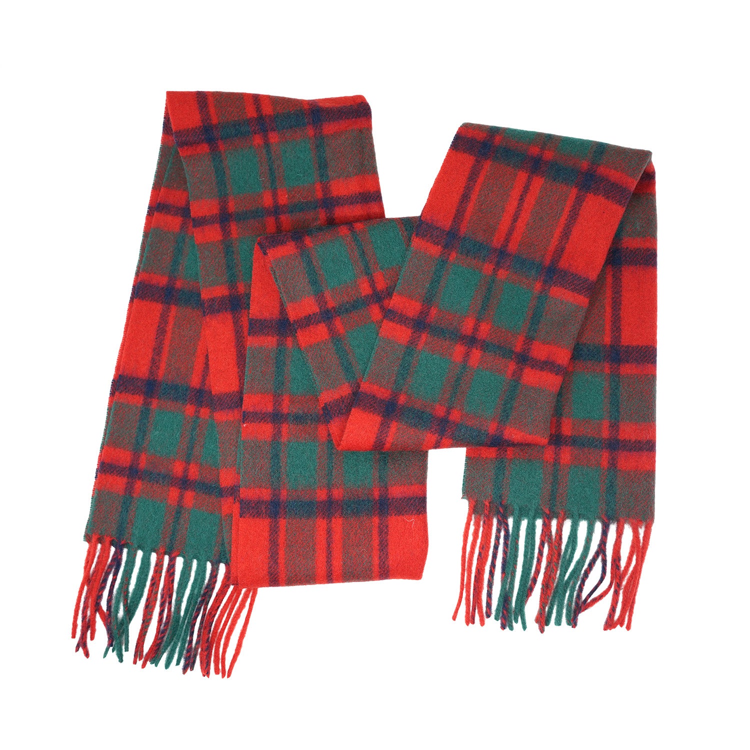 Tartan of Scotland 100% Pure New Wool Clan Scarf - MacIntosh