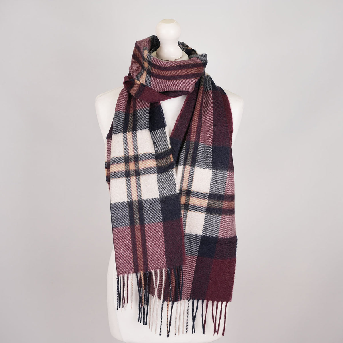 Tartan Weaving Mill 100% Pure Cashmere Scarf – Made in Scotland - AMPLIFIED THOMSON TAYBERRY