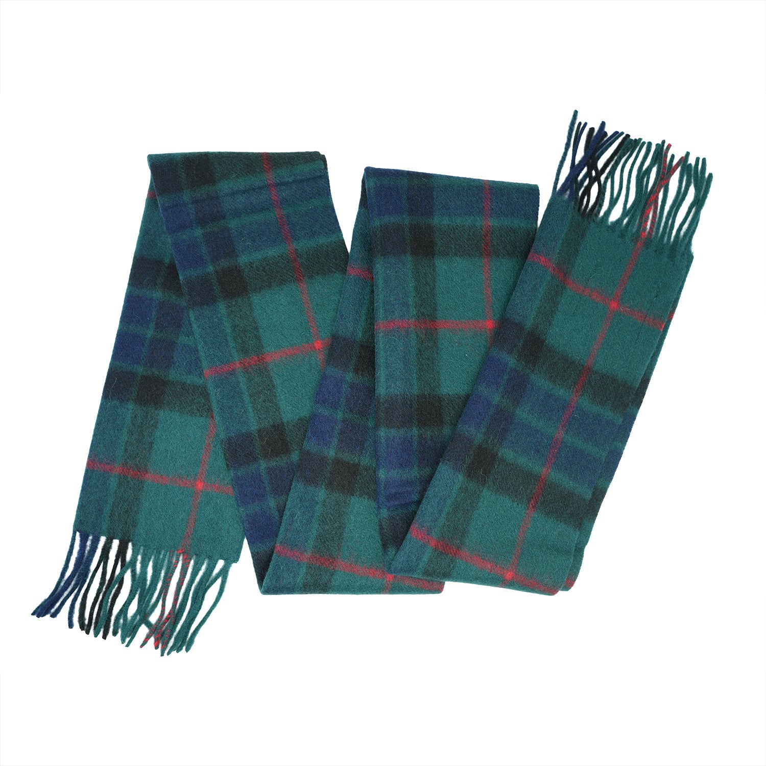 Tartan of Scotland 100% Pure New Wool Clan Scarf - Gunn