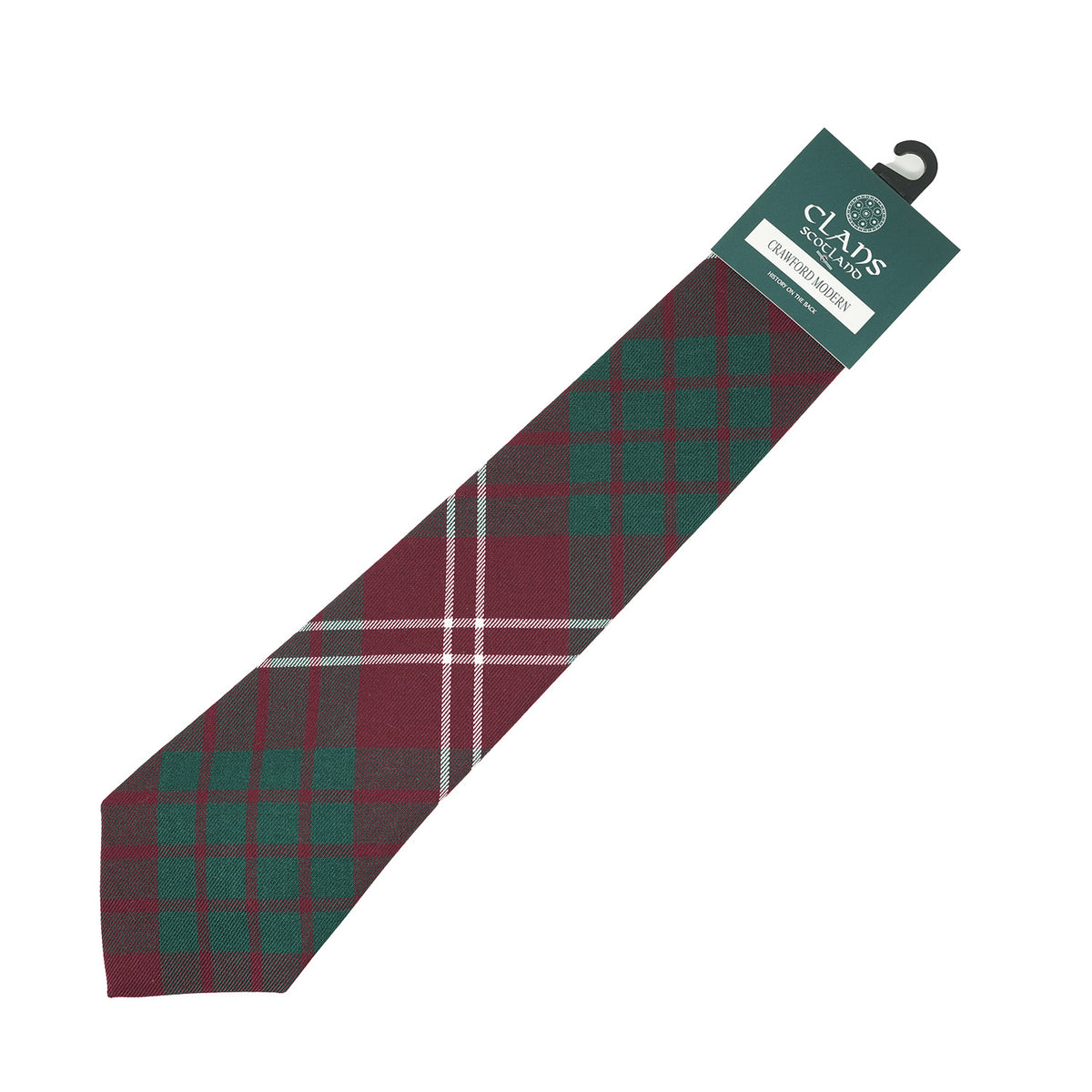Traditional Scottish Clan Tartan Tie – Traditional Plaid Necktie - CRAWFORD