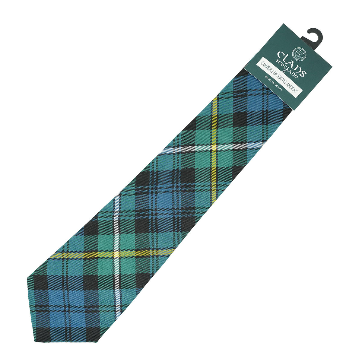Traditional Scottish Clan Tartan Tie – Traditional Plaid Necktie - CAMPBELL OF ARGYLL ANCIENT