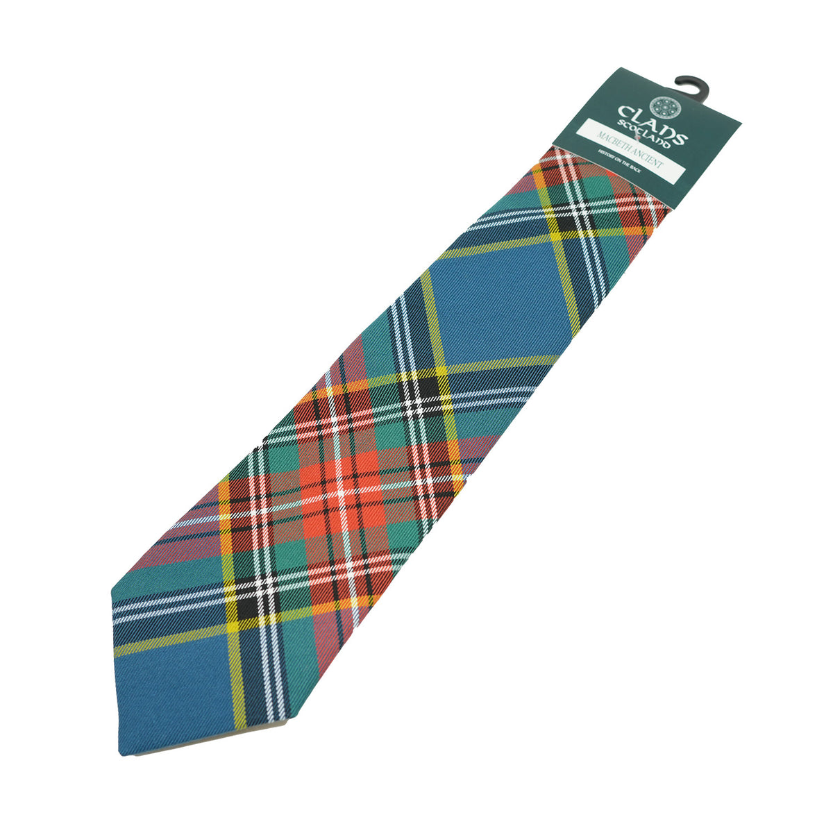Traditional Scottish Clan Tartan Tie – Traditional Plaid Necktie - MACBETH ANCIENT