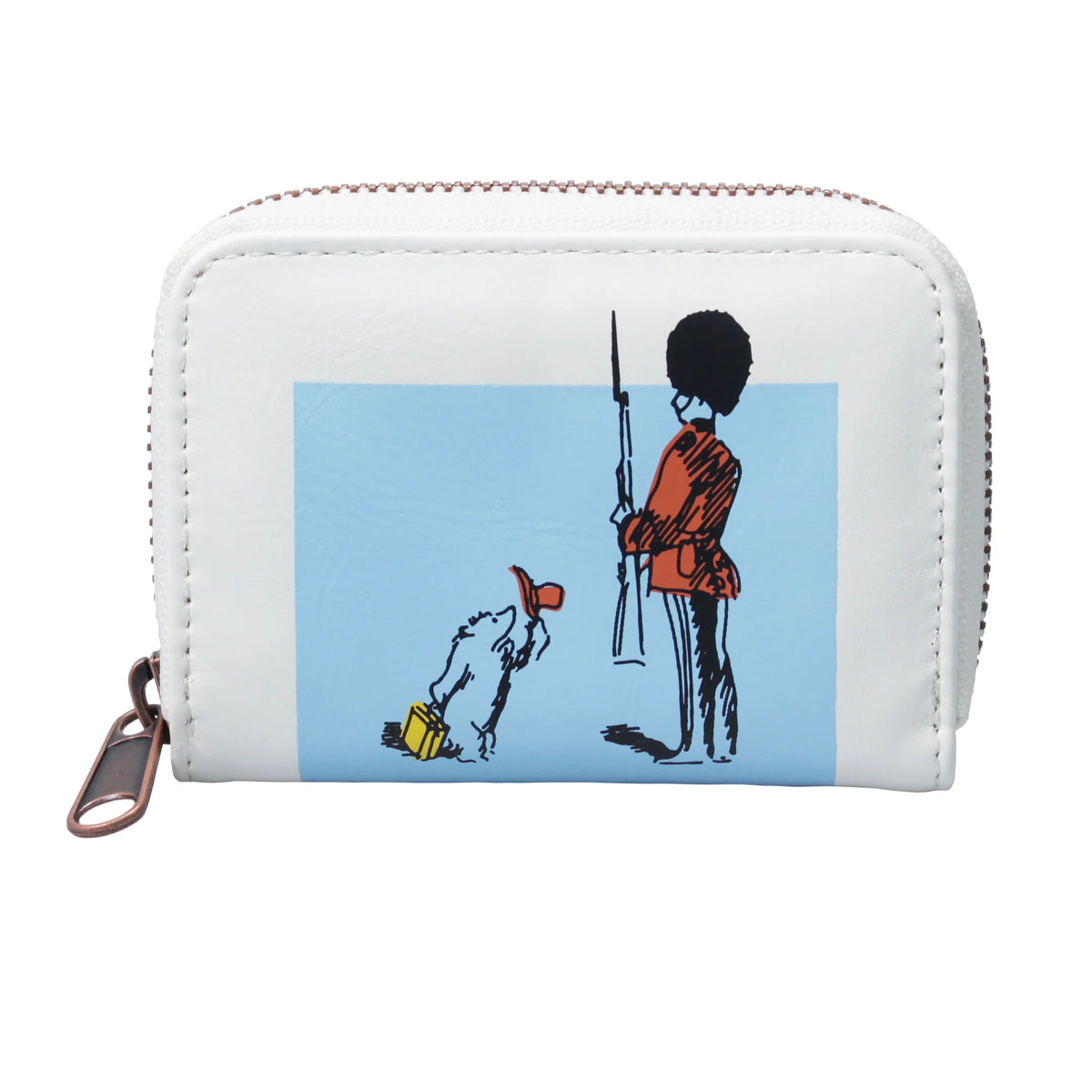 Paddington Bear King’s Guard Coin Purse – Faux Leather Zip Wallet