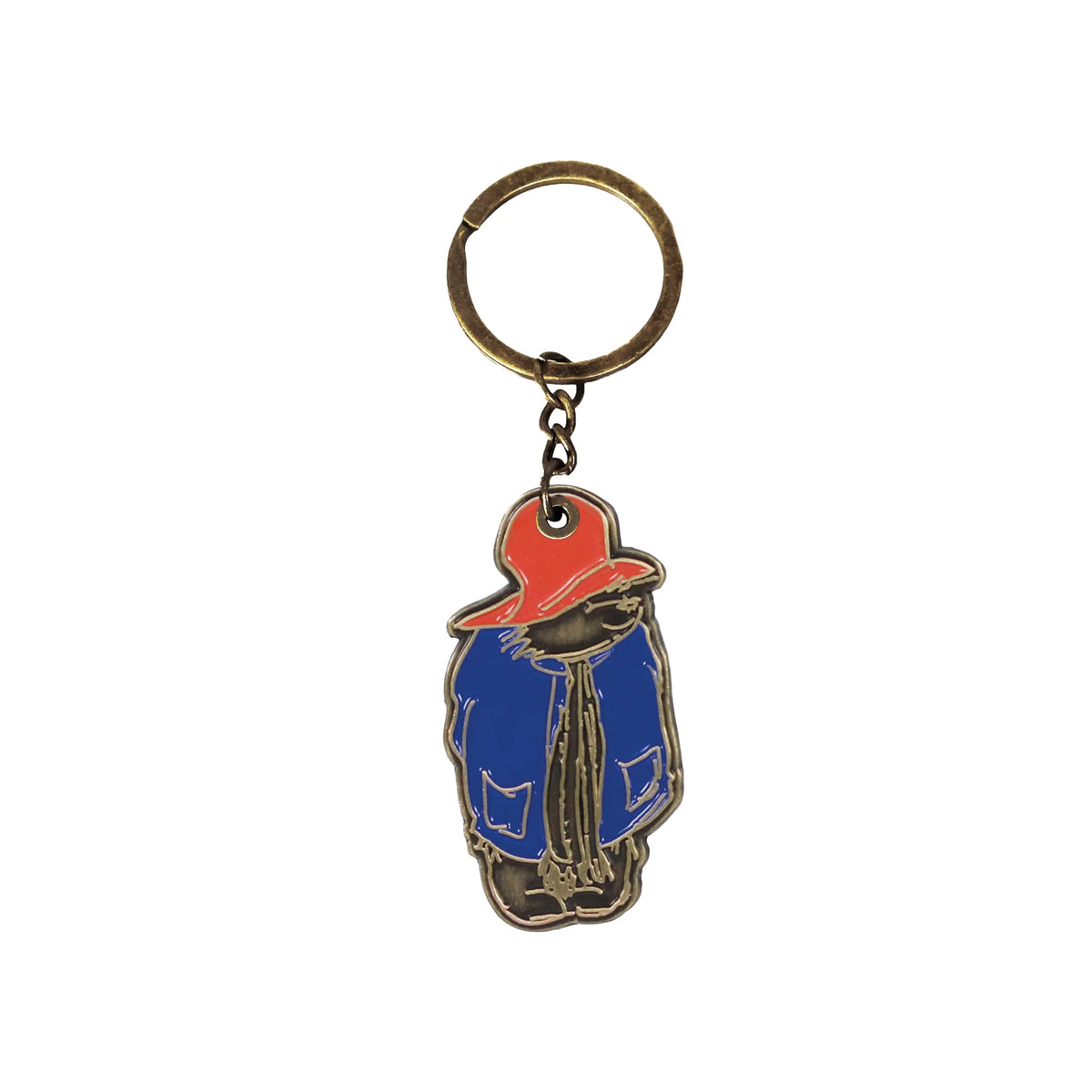 Paddington Bear Full-Length Metal & Enamel Keyring