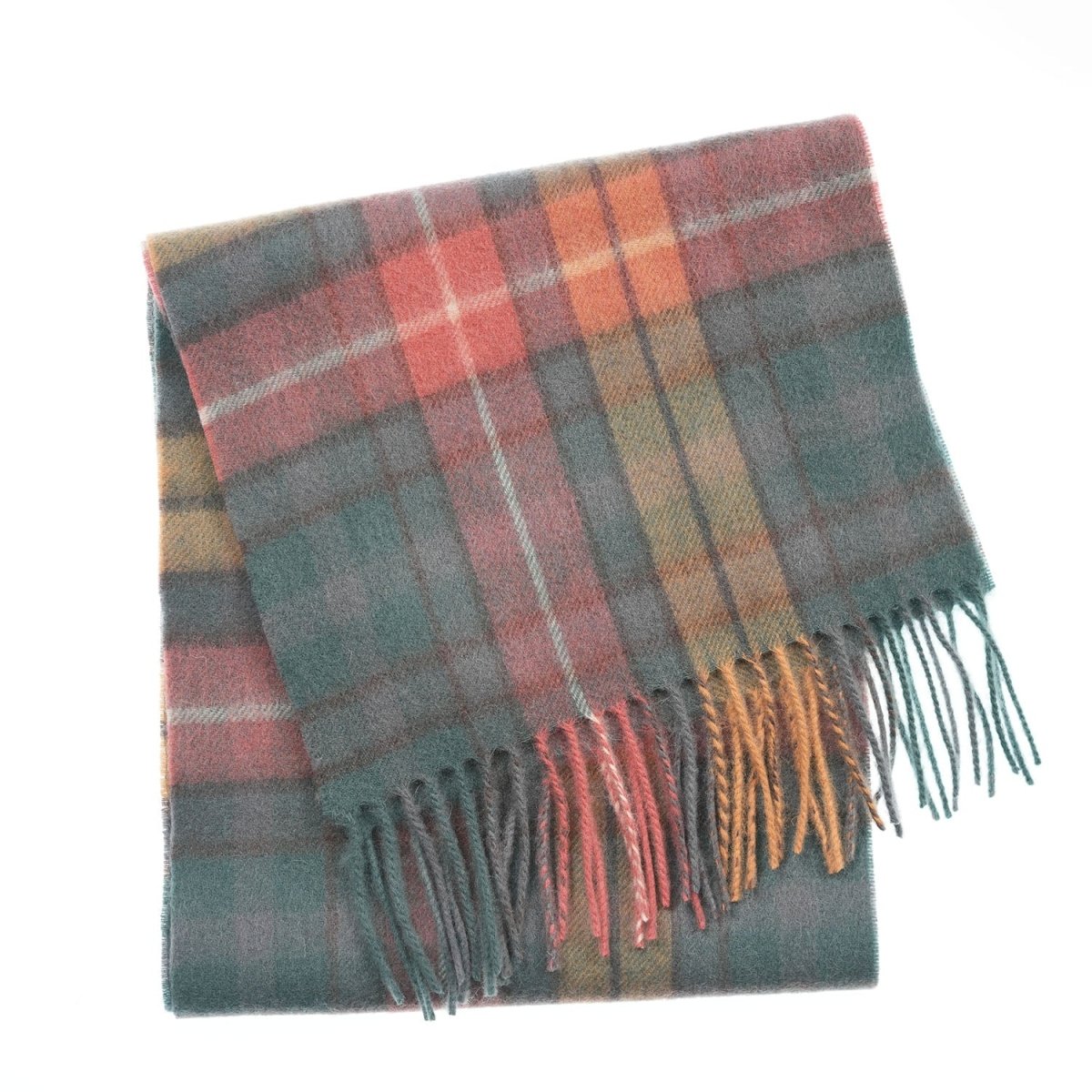 Edinburgh 100% Lambswool Scarf – Premium Soft Wool Wrap - BUCHANAN ANTIQUE