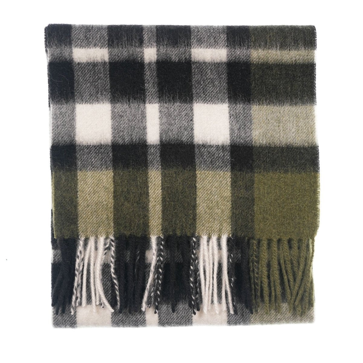 Edinburgh 100% Lambswool Scarf – Premium Soft Wool Wrap - EXPLODED SCOTTY THOMSON CYPRESS