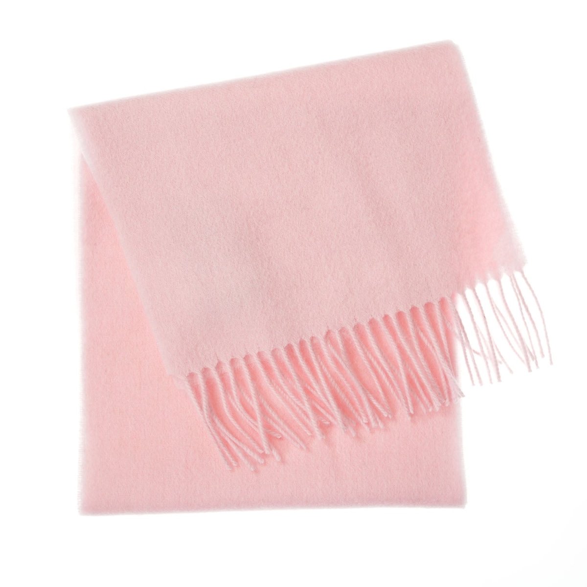 Edinburgh 100% Lambswool Scarf – Premium Soft Wool Wrap - LIGHT PINK