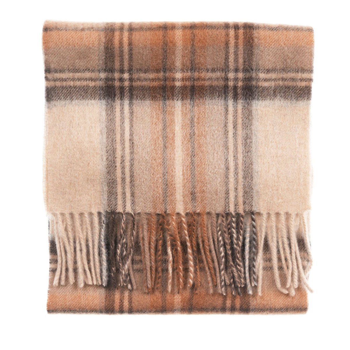 Edinburgh 100% Lambswool Scarf – Premium Soft Wool Wrap - STEWART NATURAL DRESS