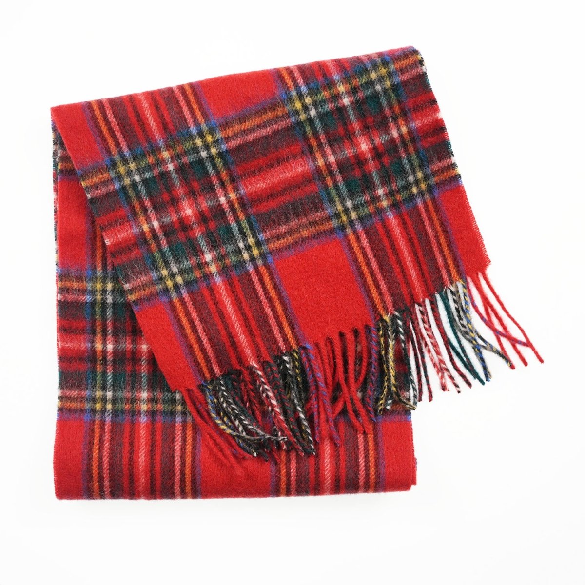 Edinburgh 100% Lambswool Scarf – Premium Soft Wool Wrap - STEWART ROYAL