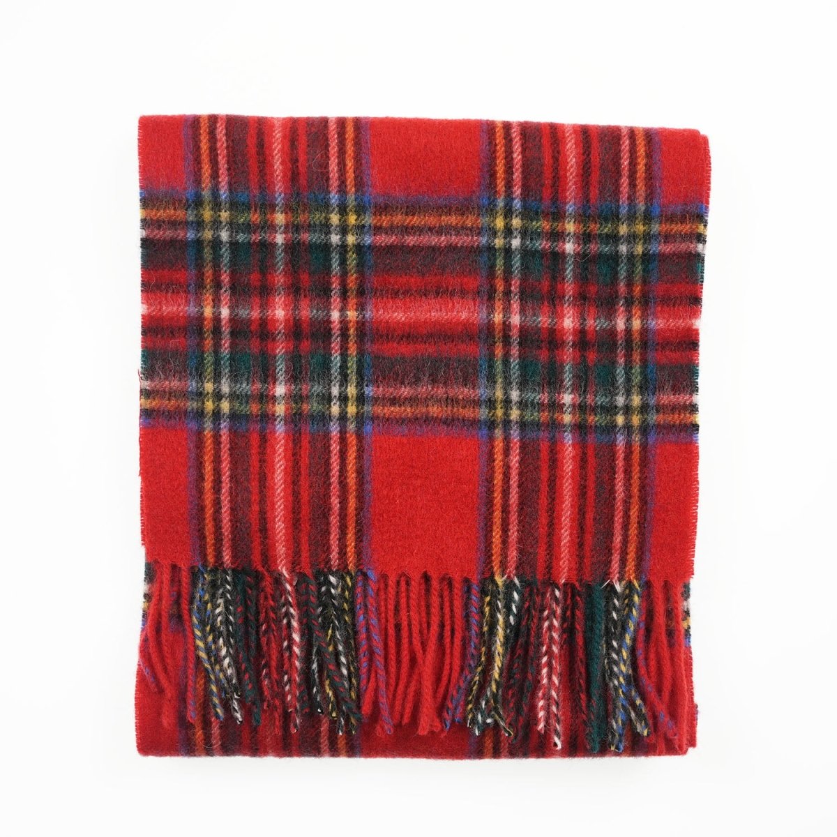 Edinburgh 100% Lambswool Scarf – Premium Soft Wool Wrap - STEWART ROYAL