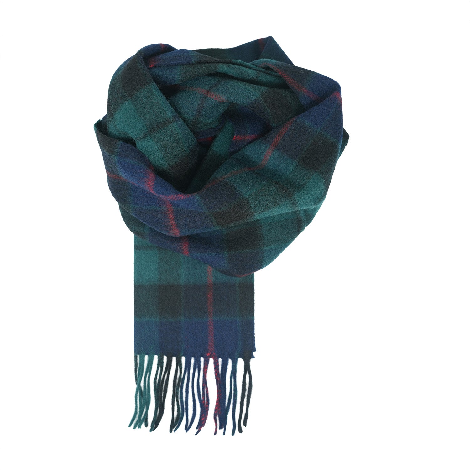 Tartan of Scotland 100% Pure New Wool Clan Scarf - Morrison Green