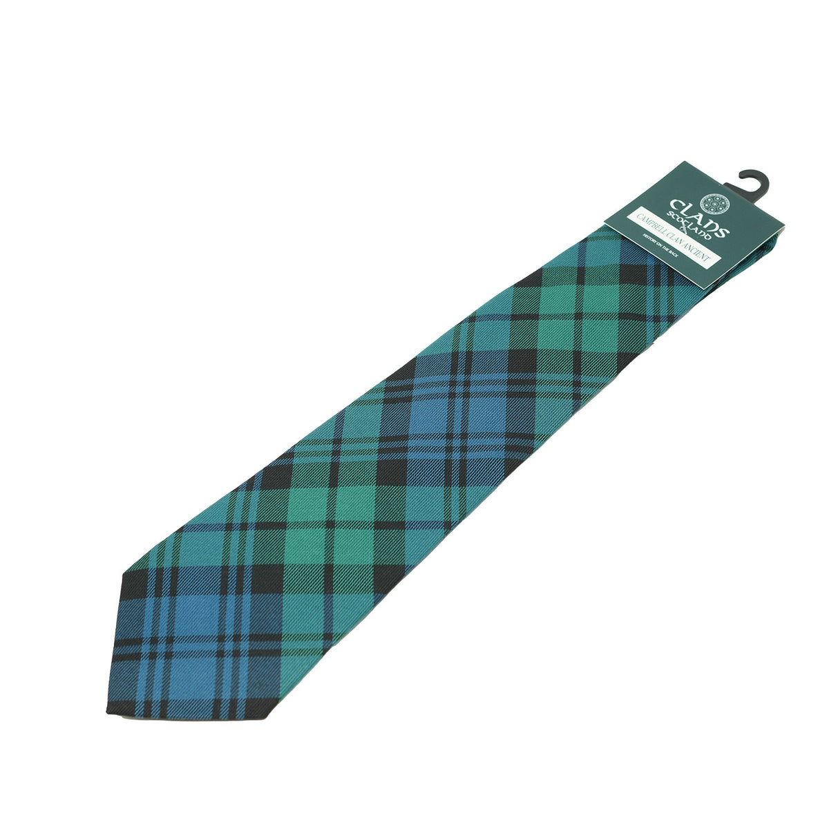Traditional Scottish Clan Tartan Tie – Traditional Plaid Necktie - CAMPBELL CLAN ANCIENT