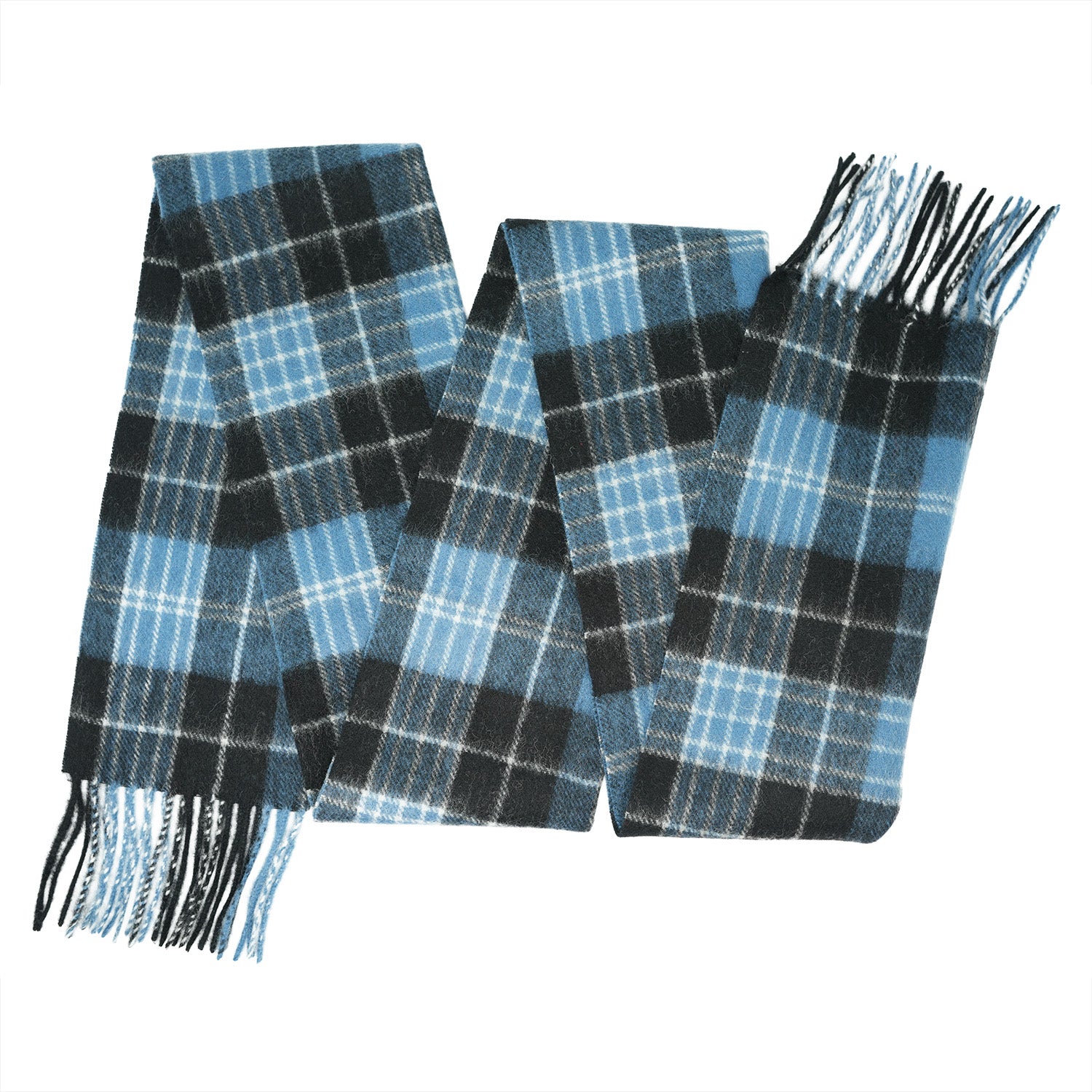 Tartan of Scotland 100% Pure New Wool Clan Scarf - Clark Acient