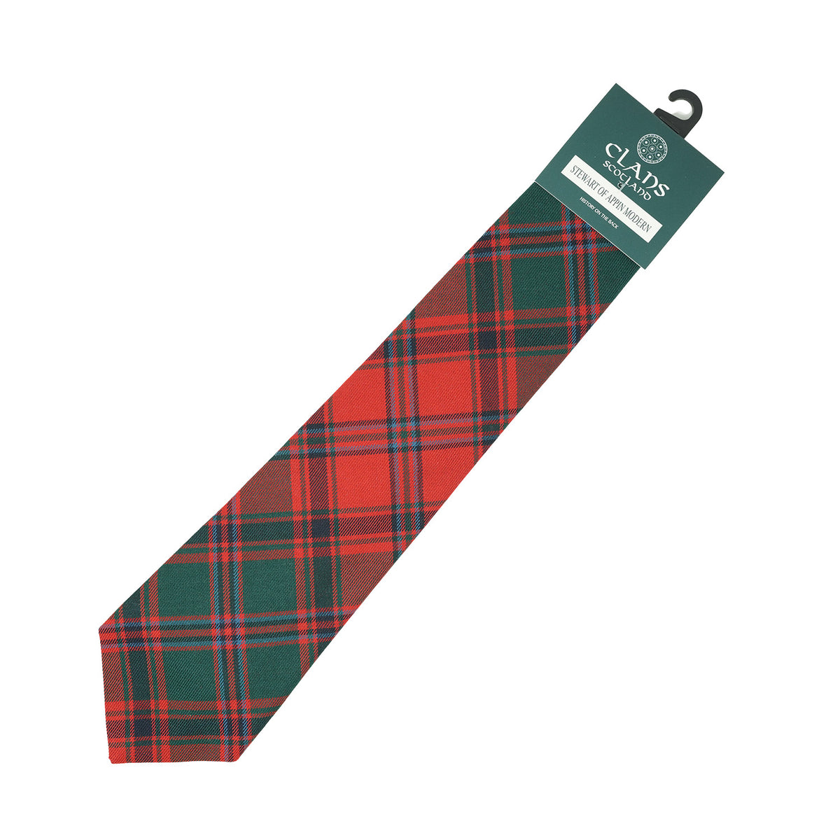 Traditional Scottish Clan Tartan Tie – Traditional Plaid Necktie - STEWART OF APPIN