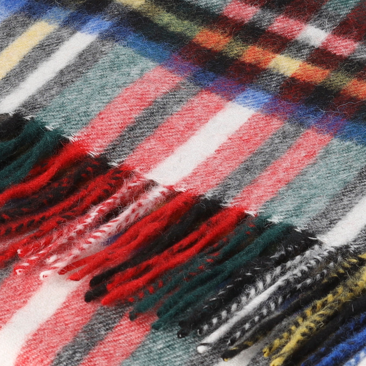 Heritage of Scotland 100% Lambswool Wide Scarf Soft Unisex Winter Wrap - Tartan & Check Designs - STEWART DRESS