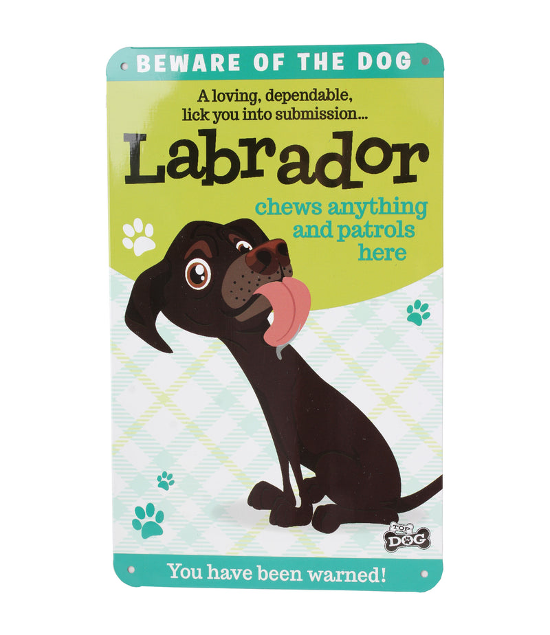 Top Dog/Cat Sign Labrador