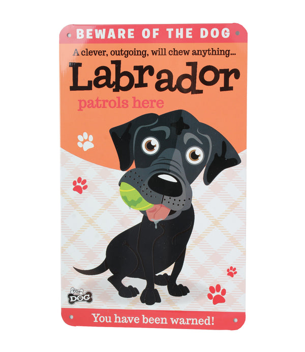 Top Dog/Cat Sign Labrador