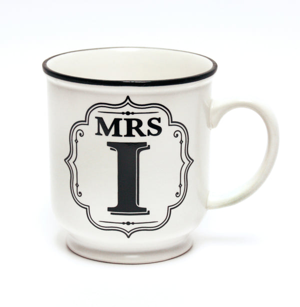 Alphabet Mug Mrs Mrs I