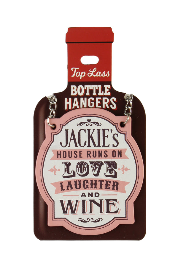 Top Lass Bottle Hangers Jackie