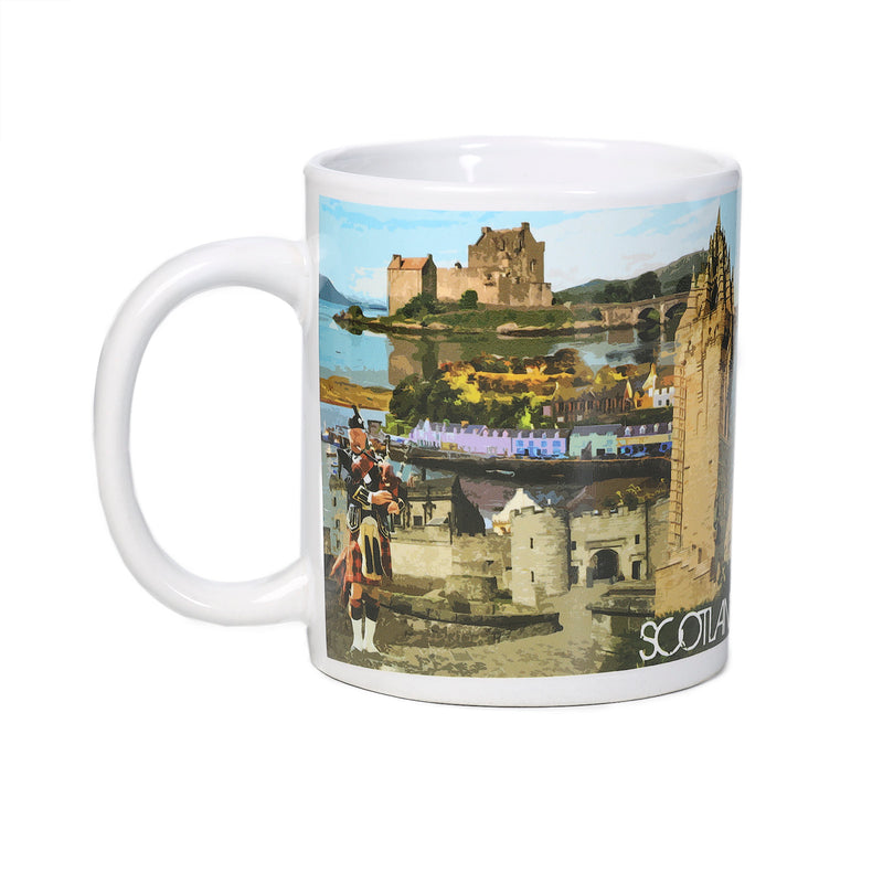 Scotland Mug Collage