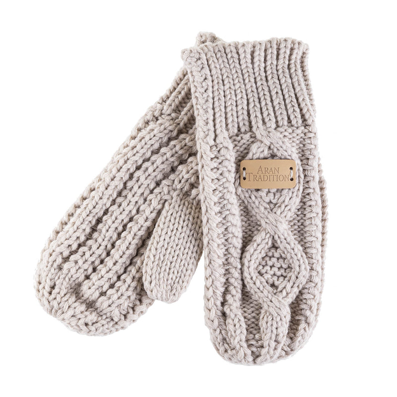 Aran Cable Mitts