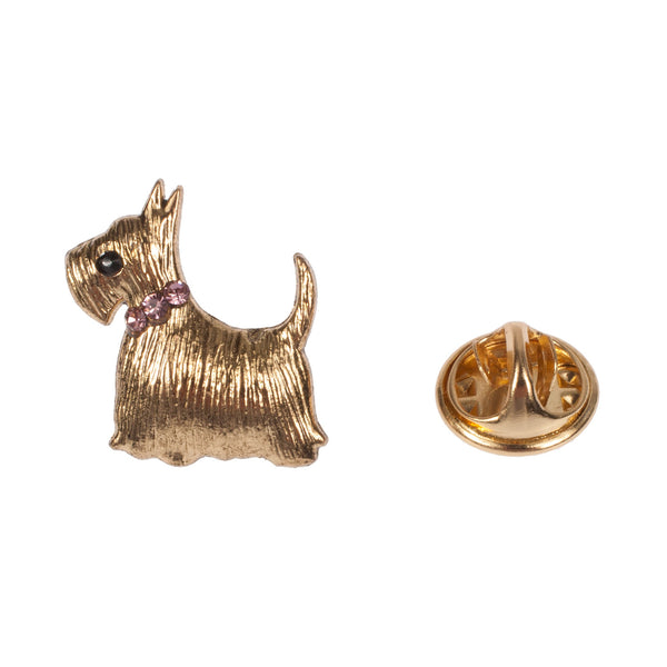 Scottie Dog Pin With A Wee Champion Card