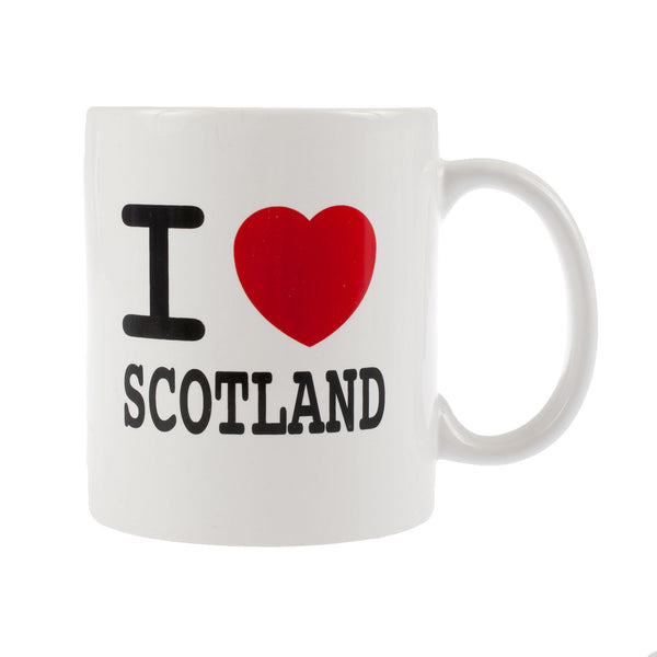 I Love Scotland - White Mini Mug