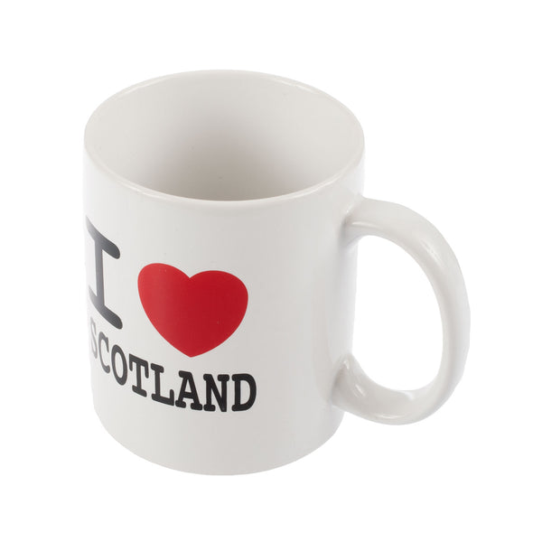 I Love Scotland - White Mini Mug