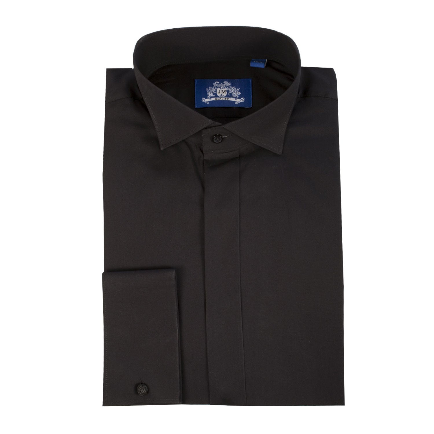 Victorian Collar Shirt Black – Tartan Weaving Mill