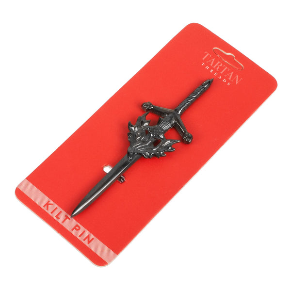 Thistle Sword  Kilt Pin Antique