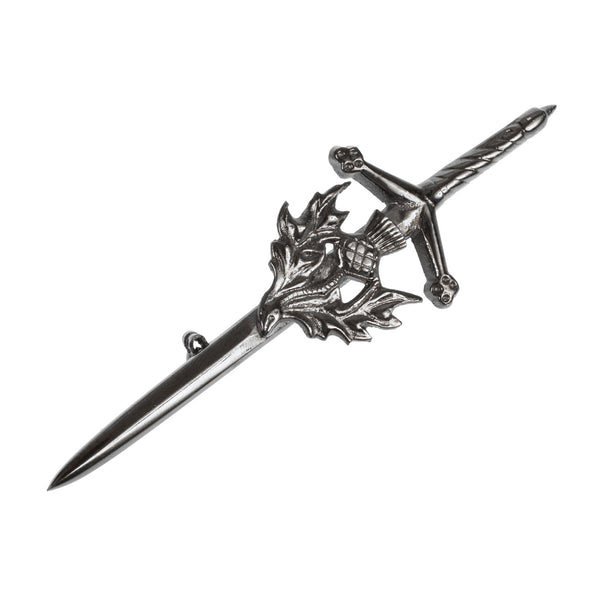 Thistle Sword  Kilt Pin Antique