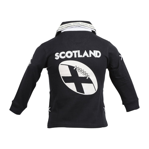 Scotland Kids Long Sleeve Rugby Shirt
