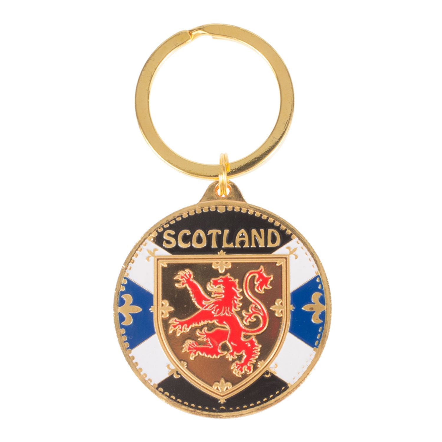 Scotland Souvenir Keyring Vintage Bus