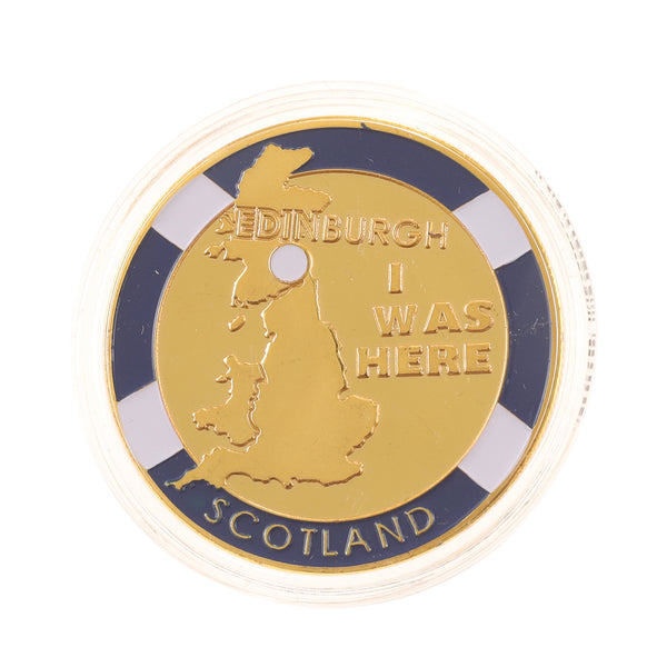 Scotland Souvenir Coin Scotland King The Bruce Horse