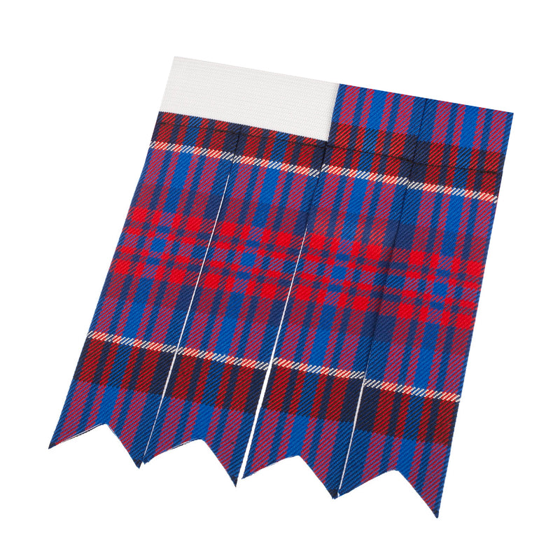 Traditional Polyviscose Tartan Flashes Ibrox District