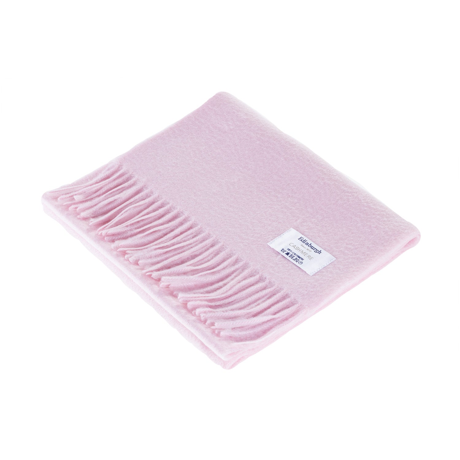 Edinburgh Cashmere Scarf Light Pink