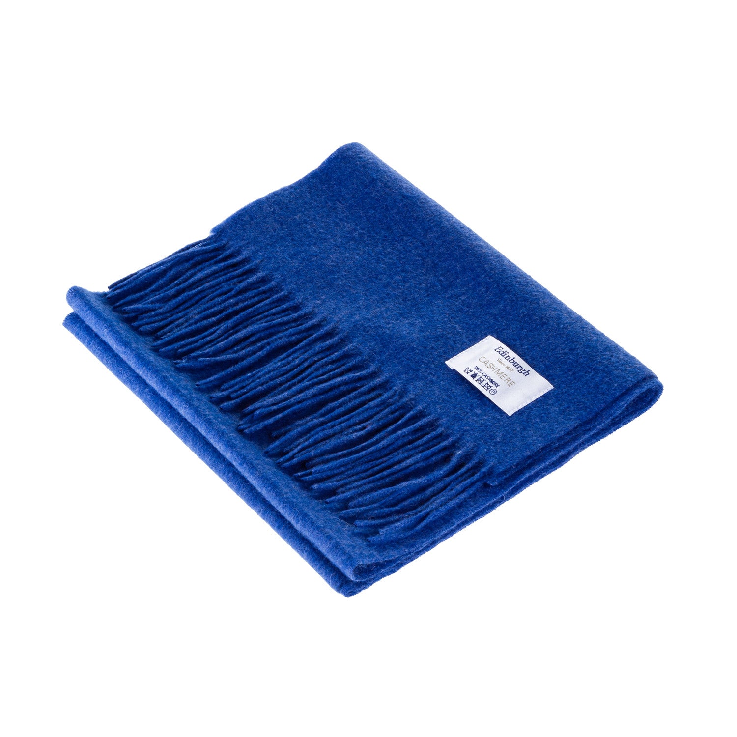 Edinburgh Cashmere Scarf Soft Denim