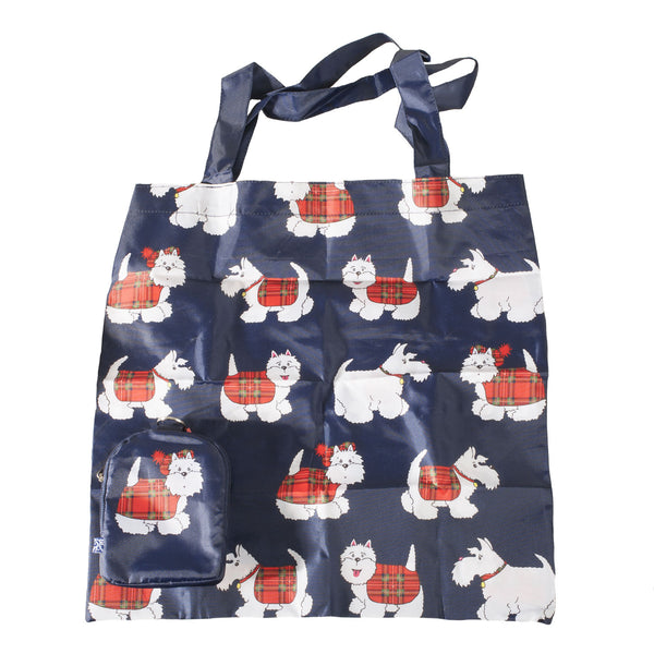 Tartan Terrier Shopping Bags