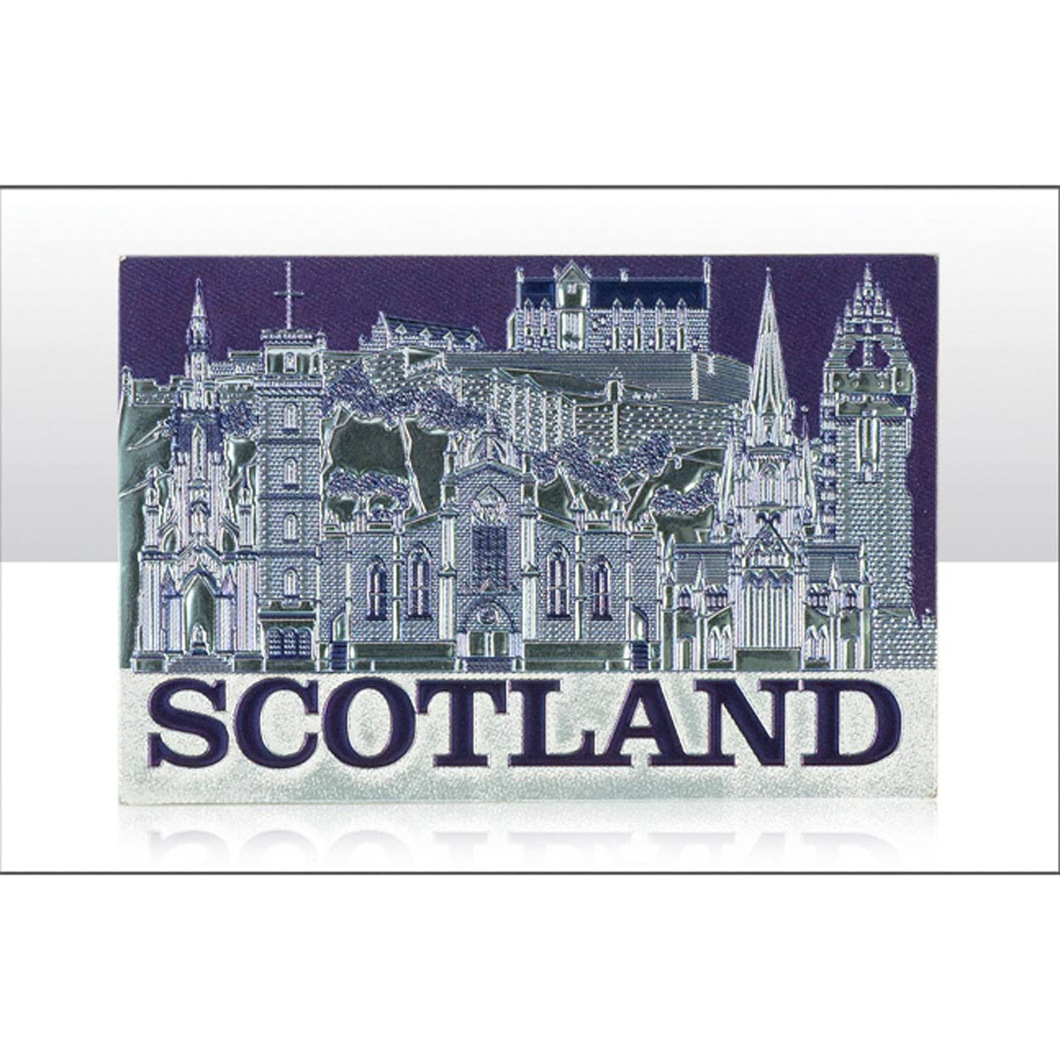 Scotland Montage Foil Stamped Magnet