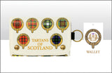 Tartans Of Scotland Cotton Canvas Wallet