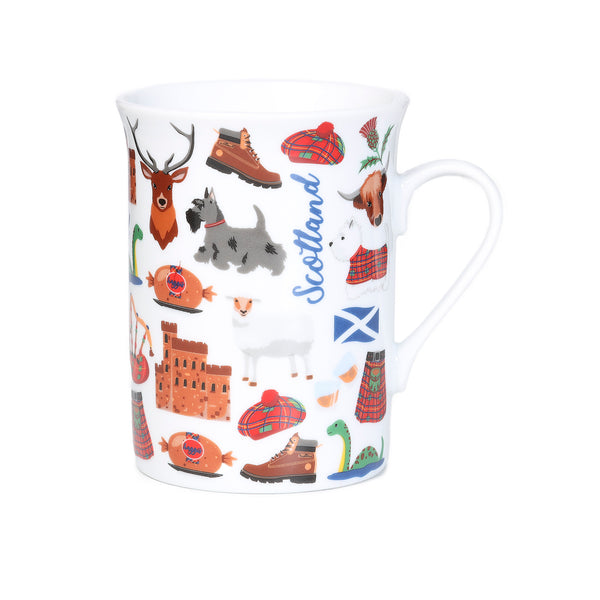 Scotland Icons Lippy Mug