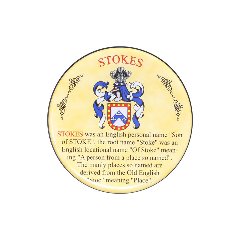 Heraldic Coaster Stokes