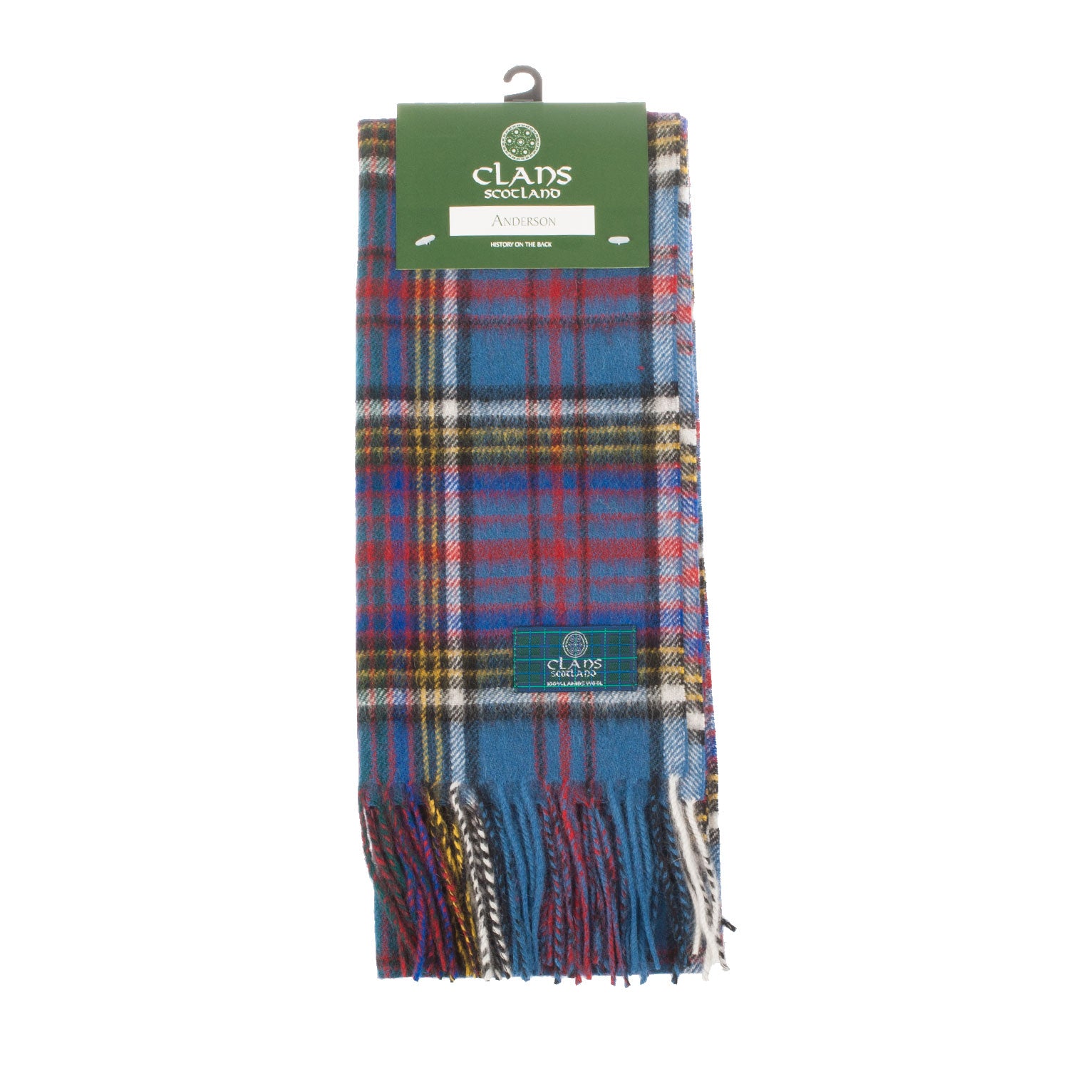 Lambswool Scottish Tartan Clan Scarf Anderson