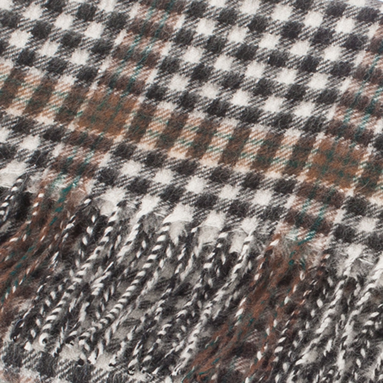 Lambswool Scottish Tartan Clan Scarf Burns Check